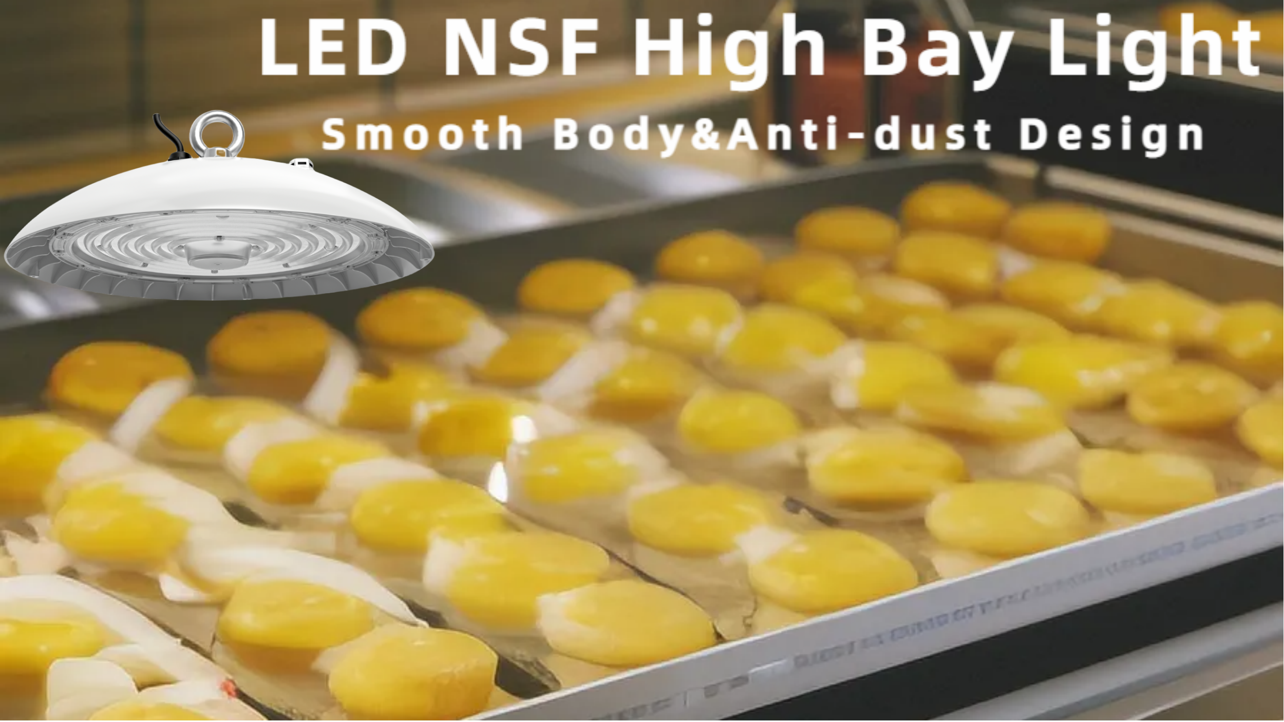 Led High Bay Light For Food Industrial Commercial Led High Bay Lighting Led High Bay Warehouse Lighting Fixture