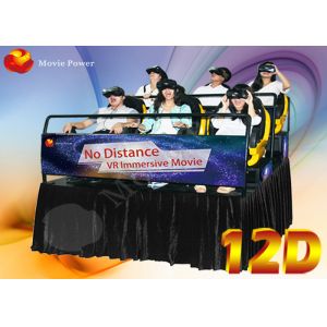 Popular Comfortable 12D Cinema System With Innovative Movie Chair