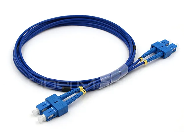 GJSFJBV Duplex Armored Fiber Optic Cable 2 Core For LAN Backbones