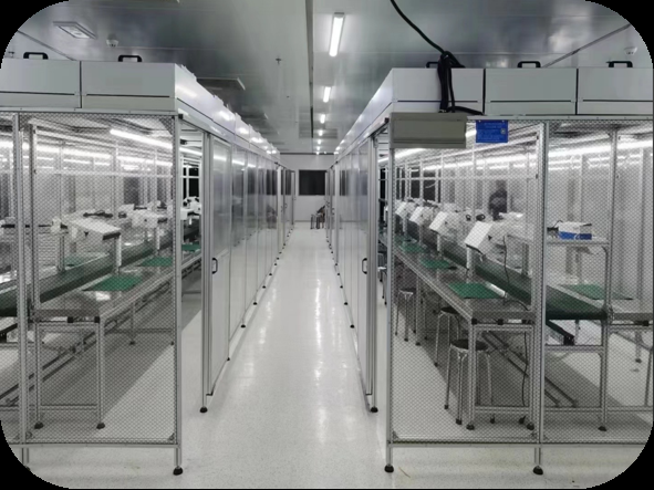 Soundproof room/Lean pipe workbench/Production Lines