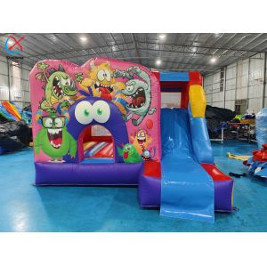 Quality Commercial Inflatable Bug Bouncy House With Slide Inflatable Inflatable Castle for sale