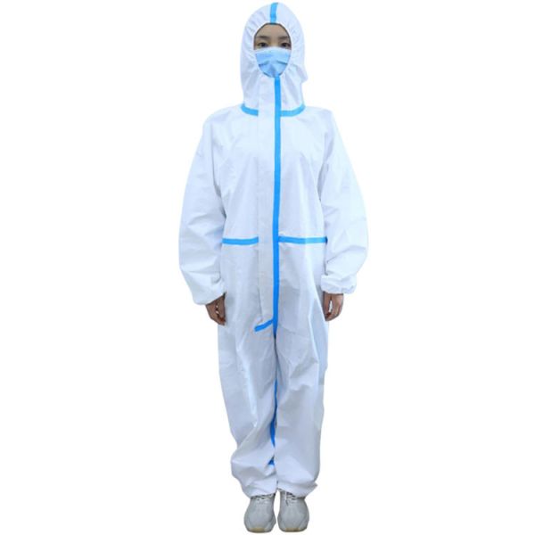 Buy Antistatic Medical Protective Clothing Protective Coverall Jumpsuit at wholesale prices