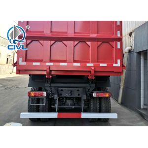 Sinotruk Howo7 Red Color 266HP 10 Wheels Dump Truck RHD Type Lifting High