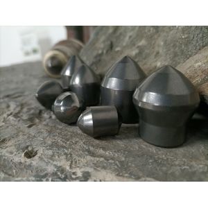 Grade JK30.4 Tungsten Carbide Buttons / Inserts In Coal Miner for road headers