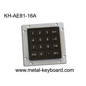 China Black Industrial Kiosk Keyboard with Anti-vandal and Long lifespan on sale
