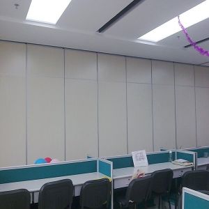 Removable Mobile Office Partitions Aluminium Sliding Folding Partition Walls