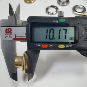 Factory Wholesale Thickened High Quality Brass Metal Eyelet With Prong Tent