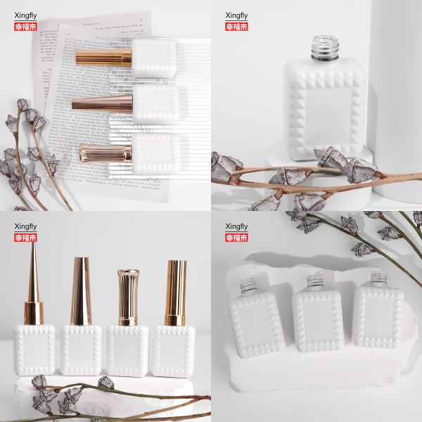 Coating10ml Nail Polish Bottle Durable Glass Nail Polish Bottle