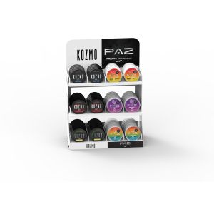 Customized factory smoke shop display rack, store fixed device display tobacco