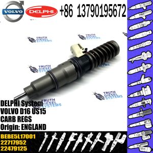 ISO Diesel DELPHI Fuel Injector 22479125 BEBE5L17001 BEBE5L17101 22717952