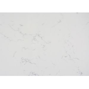 China Anti Faded Engineered Quartz Stone White Artificial Quartz Stone Slabs on sale