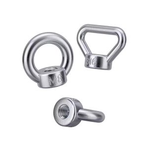 China Plain Finish Stainless Eye Nut As Per Customer's Specification on sale