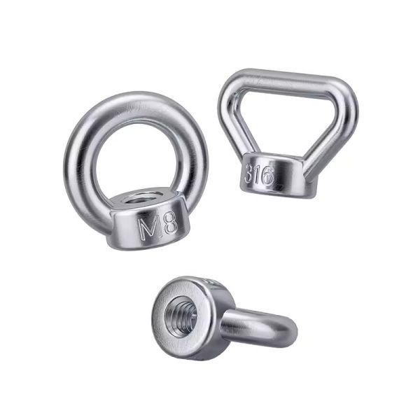 Buy Plain Finish Stainless Eye Nut As Per Customer's Specification at wholesale prices