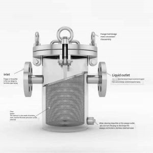 Stainless Steel Wire Mesh Filter Basket Strainer for Customized Color Filter