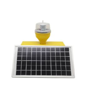 China Low Intensity Solar Powered Aviation Obstruction Light System IP68 on sale