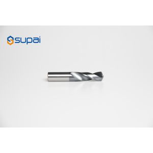 Wear Resistance CNC Milling Drill / Solid Carbide Drills Twist Drills For Steel