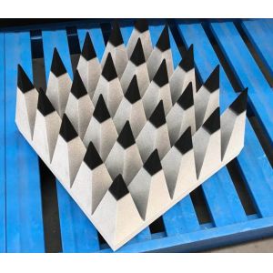 Buy cheap Microwave RF absorber grey with black tips from wholesalers