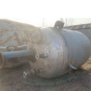 220V 380V Jacketed Used Chemical Reactor 0-200C Temperature Range