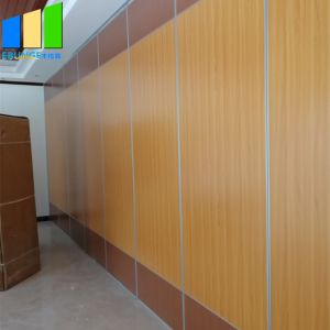 Plywood Sound Proof Partitions Board Folding Wood Sliding Door Movable Folding