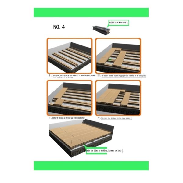 Anti Slip Composite WPC Decking Lightweight 140*23mm Fireproof