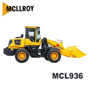 Mini Front End 2.5 Ton Wheel Loader Articulated Frame