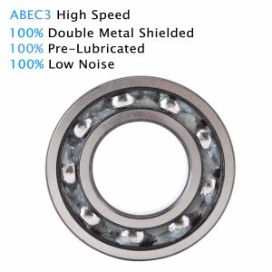 10x26x8mm 6000ZZ Ball Bearing High Speed Metal Shielded Bearings ABEC 3
