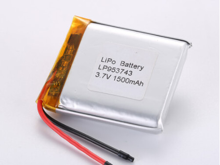 Buy LP953743 3.7V 1500MAH li ion battery manufacturers Long-Lasting Lithium Polymer Rechargeable Battery -20°C To 60°C A Grade for Top- Results at wholesale prices