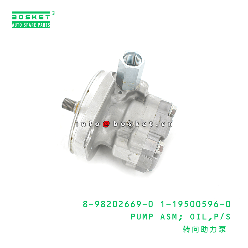 8-98202669-0 1-19500596-0 ISUZU LT 6HE1 Oil Power Steering Pump Assembly 8982026690 1195005960