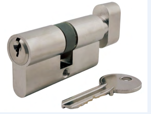 Brass Double Mortice Lock Cylinder En1634 Fire Tested SC Keyway EN1303