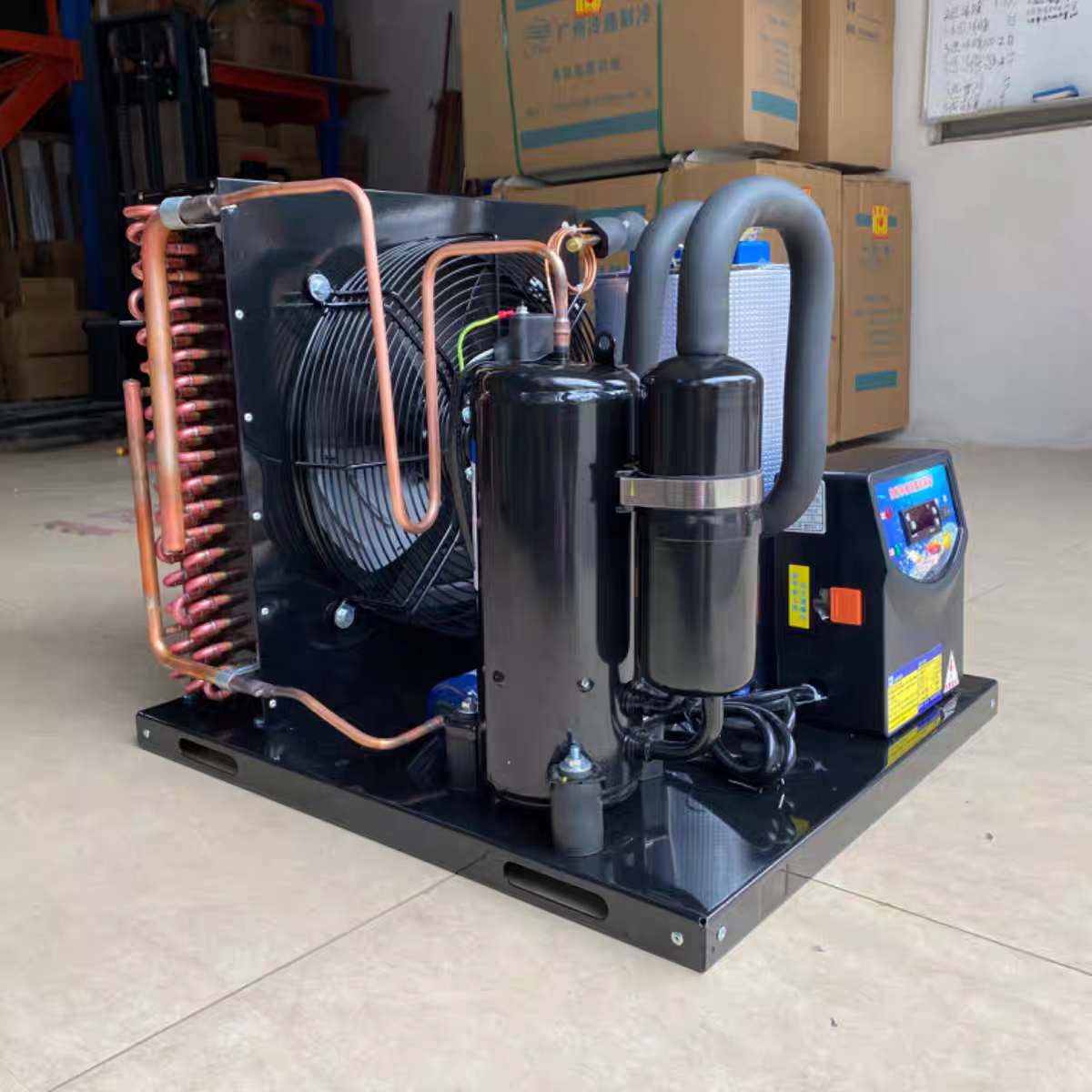 Aquaculture Applications and Reverse Flushing Function Cold Water System with