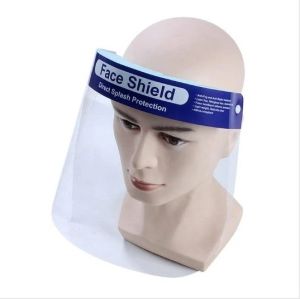Dustproof Plastic Disposable 0.18mm Medical Face Shields