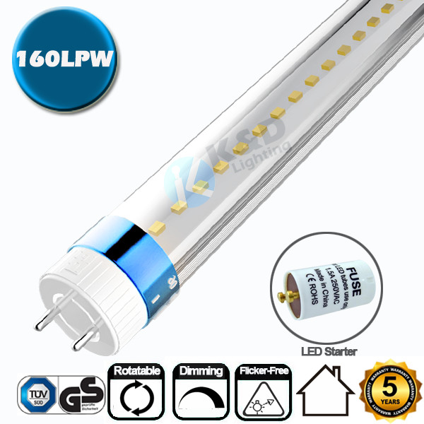 Buy Magnetic Industrial LED Tube Light 160LPW Efiiciency 5Foot 30W T8 Tube at wholesale prices