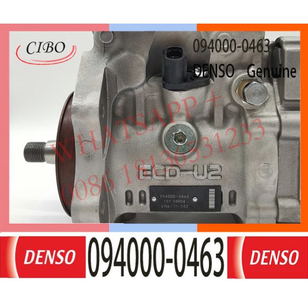 094000-0463 DENSO Diesel SA6D125-1 Engine Fuel HP0 pump 094000-0463 for Komatsu PC400-7 6156-71-1132 6156-71-1130
