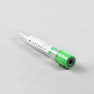 CE ISO Green Cap Lithium Heparin Disposable Vacuum Blood Collection Tube With
