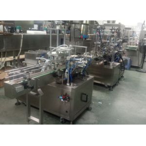 High Efficiency Liquid Filling Packaging Machines Plc Control 12 Monthes