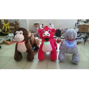 Hansel guangzhou toys factory kids ride on stuffed electric motorized animals