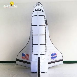 Customized Advertising Inflatables Space Shuttle Blow Up 3m Simulated Aircraft