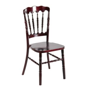 Modern Wooden Napoleon Chair for Hotel Banquet Restaurant