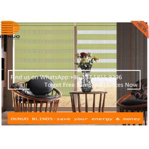 Pleat day and night roller blinds manufacturer and roller blinds supplier--China