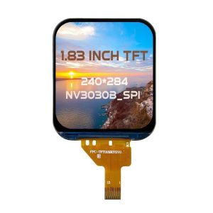 China NV3030B Driver IC 240*284 IPS 1.83 TFT LCD 15pin FPC 4-SPI Color LCD Touch Screen Module with High Temperature Resistance on sale