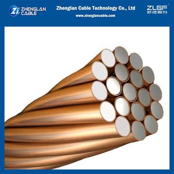Buy Weld Copper Clad Steel Wire 30% Conductivity Ccs Conductor at wholesale prices