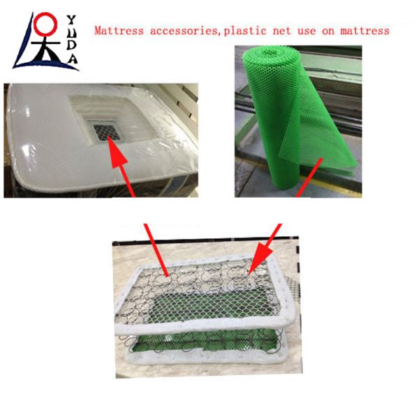 Extruded Plastic Flat Plain Netting Poultry Fence HDPE Thick Diamond Net