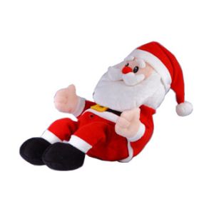 Quality Electronoic Plush Toys /doll Laughing out of Loud Xmasbuddy Santa for sale