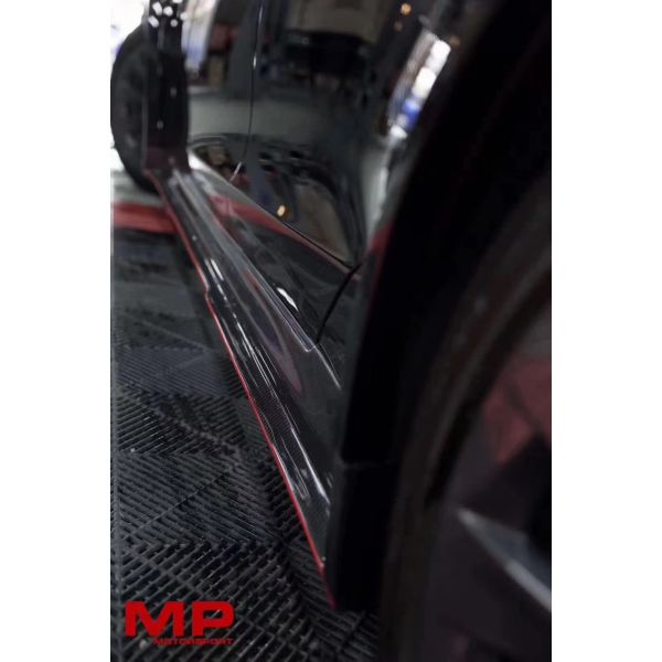 Selling Model S Carbon Fiber Body Kit for Model S Wide Bodyki Carbon Fiber Front Shovel Rear Diffuser Spoiler