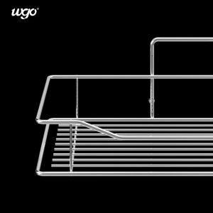 No Drilling Hole Needed Stainless Steel Bathroom Shower Caddy Self Adhesive