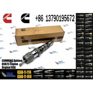 XF Parts PC1250-7 Excavator Diesel Fuel Injector Assy 6560-11-1114 6560111114