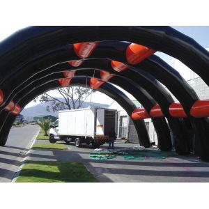 Outdoor Advertising Inflatable Tent / Inflatable Sport Tent with Mesh