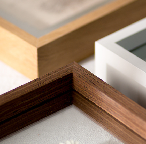 Office Home Desktop Display Wooden Frame for DIY Dry Flowers and Leaves