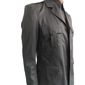 Black Ceremonial Military Uniform Set 45% Wool 55% Polyester