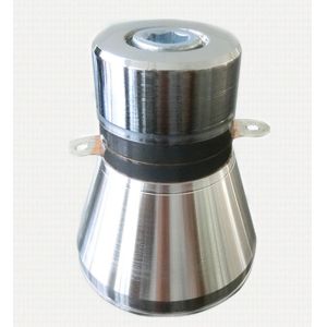 Quality Industrial 60W Piezoelectric Ultrasonic Transducer Metal Parts Cleaning for sale